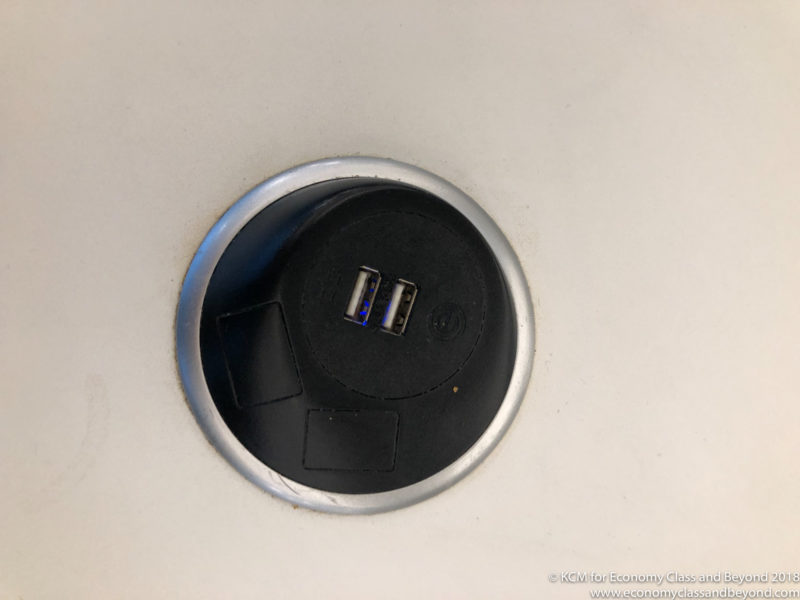 a black and silver usb port