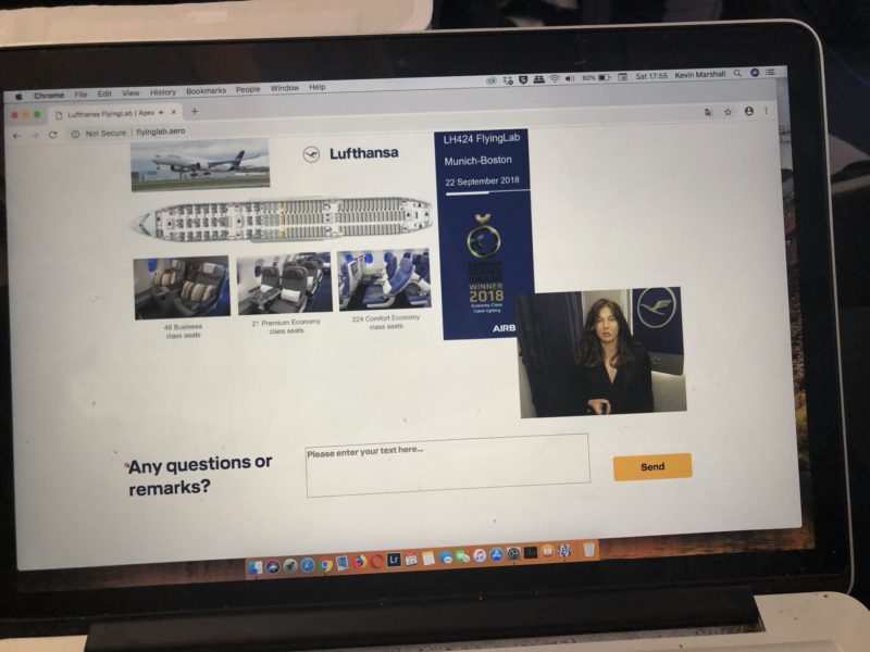 a computer screen with a picture of a plane