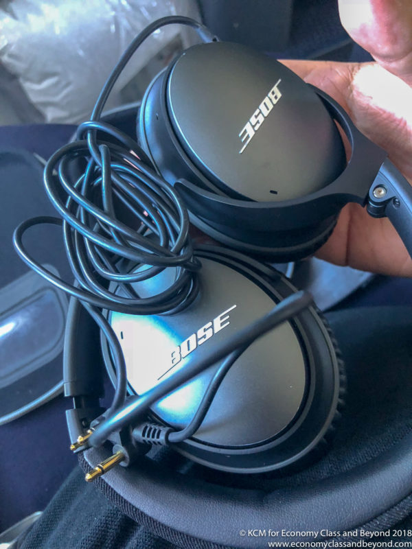 a pair of headphones with wires