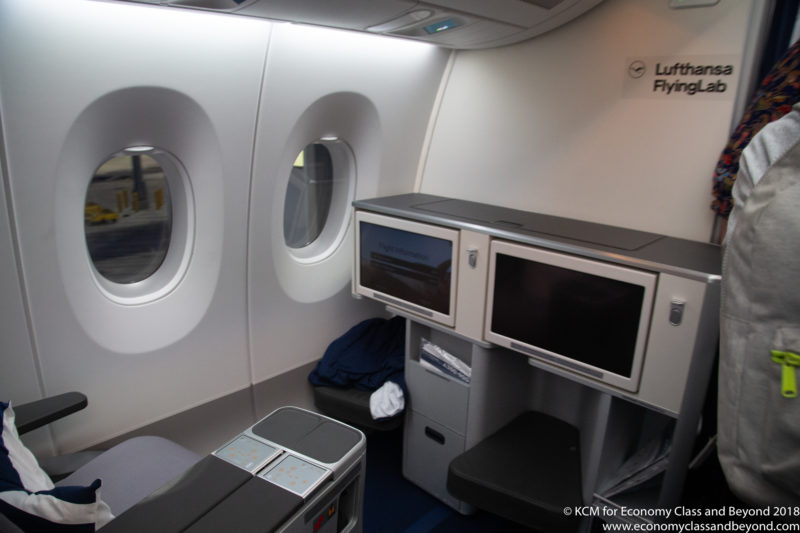The Lufthansa Flying Lab Lh424 Munich To Boston Premium Economy Economy Class Beyond