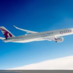Qatar Airways A350-1000 in flight - Image, Airbus