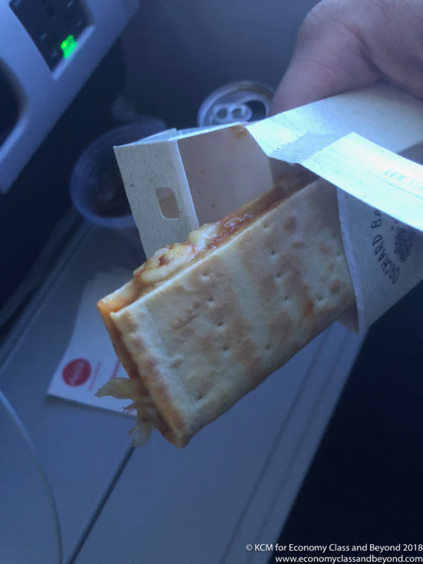 a sandwich in a box