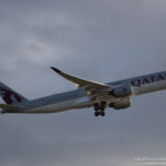 Qatar Airways Airbus A350-900 climbing out of Manchester Airport - Image, Economy Class and Beyond