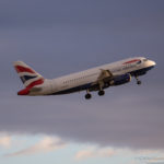 British Airways Airbus A319 departing Manchester Airport - Image, Economy Class and Beyond