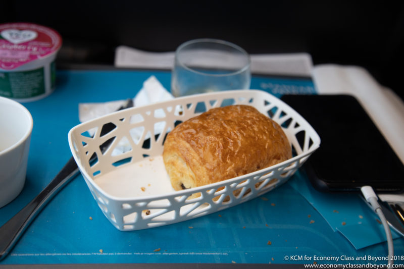 a bread in a basket