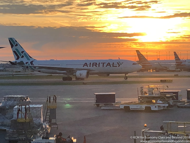 Air Italy Airbus A330 arriving at Chicago O'Hare- Image, Economy Class and Beyond