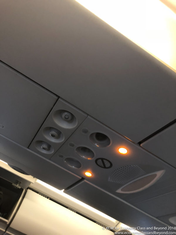 a close up of an airplane panel