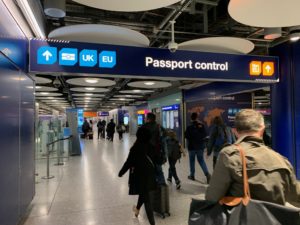 Approaching the UK Border at Heathrow Terminal 5 - including ePassport Infrastructure - Image, Economy Class and Beyond