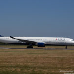 Delta Air Lines Airbus A330-300 preparing to depart Dublin - Image, Economy Class and Beyond