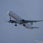 Germainia A321 departing Zurich - Image, Economy Class and Beyond