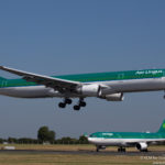 Aer Lingus A330 landing at Dublin Airport - Image, Economy Class and Beyond