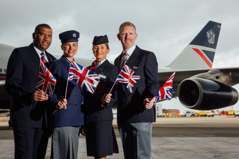 希少！英国直輸入】British airways 英国航空 CA crew 新品で購入