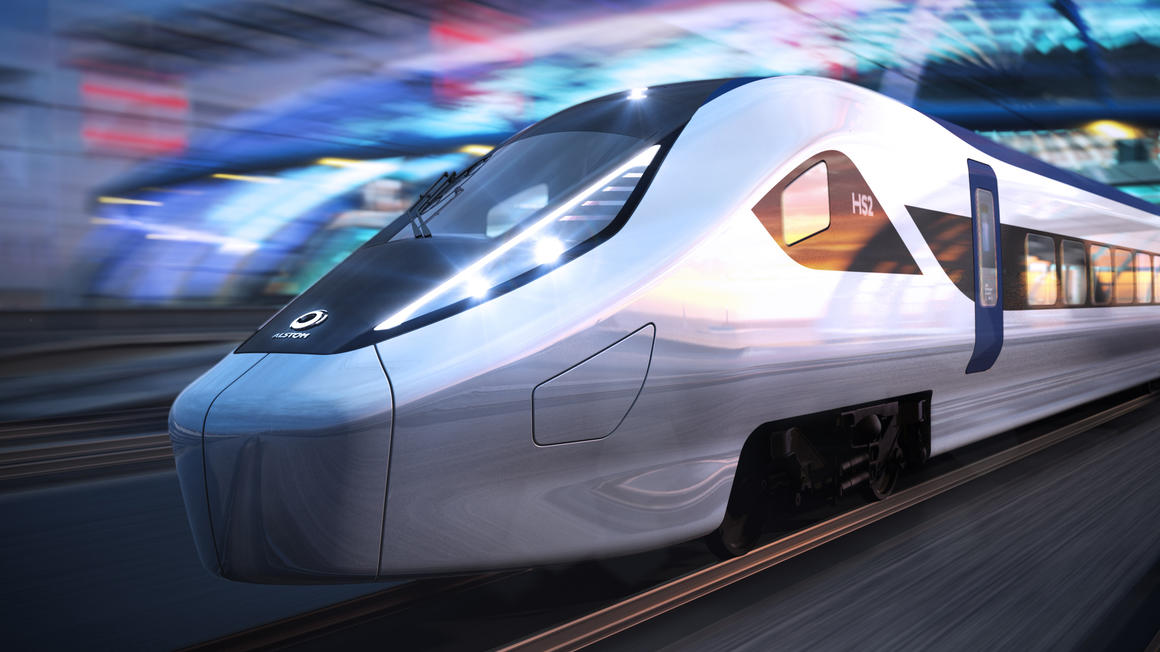 Alstom unveils its HS2 Avelia train design - Economy Class & Beyond