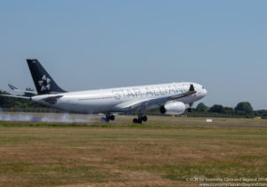 Air Canada Airbus A330-300 landing at Dublin Airport - Image, Economy Class and Beyond