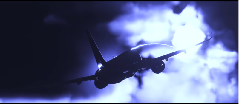Microsoft flight simulator screengrab challening flight