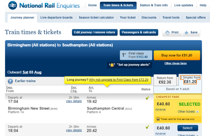a screenshot of a train ticket