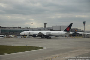 Air Canada Boeing 777-300ER at London Heathrow - Image, Economy Class and Beyond