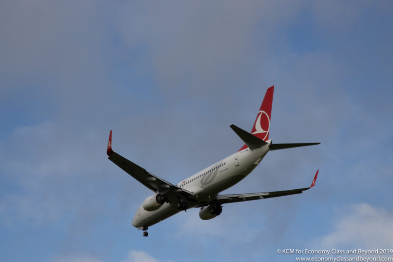 Turkish Airlines Boeing 737-800 at Dublin Airport - Image, Economy Class and Beyond