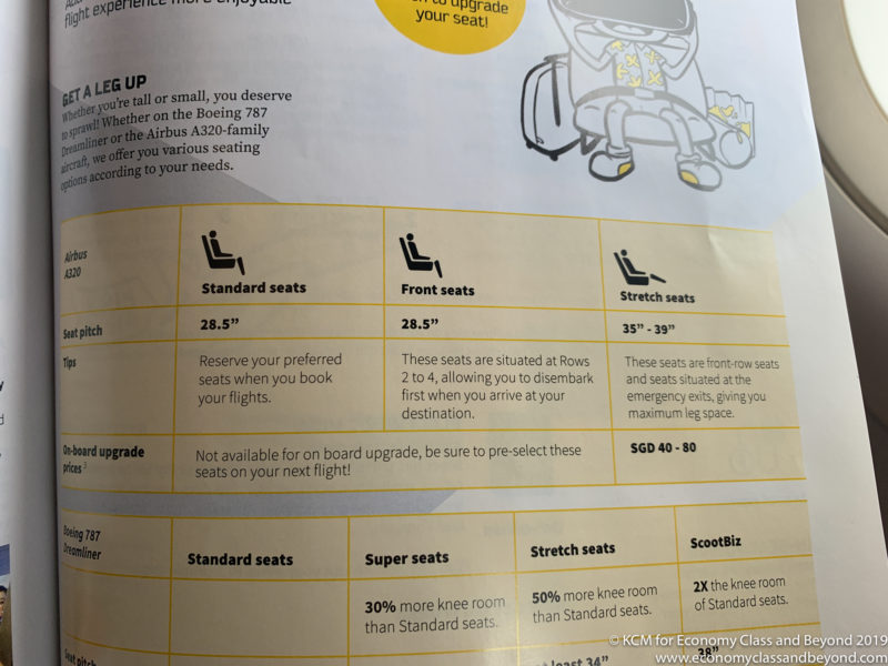 a instructions on a plane