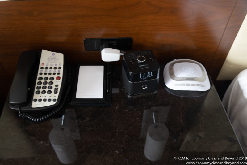 a group of electronic devices on a table