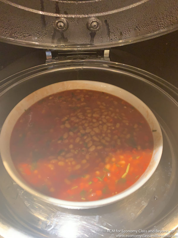 a bowl of soup in a cooker