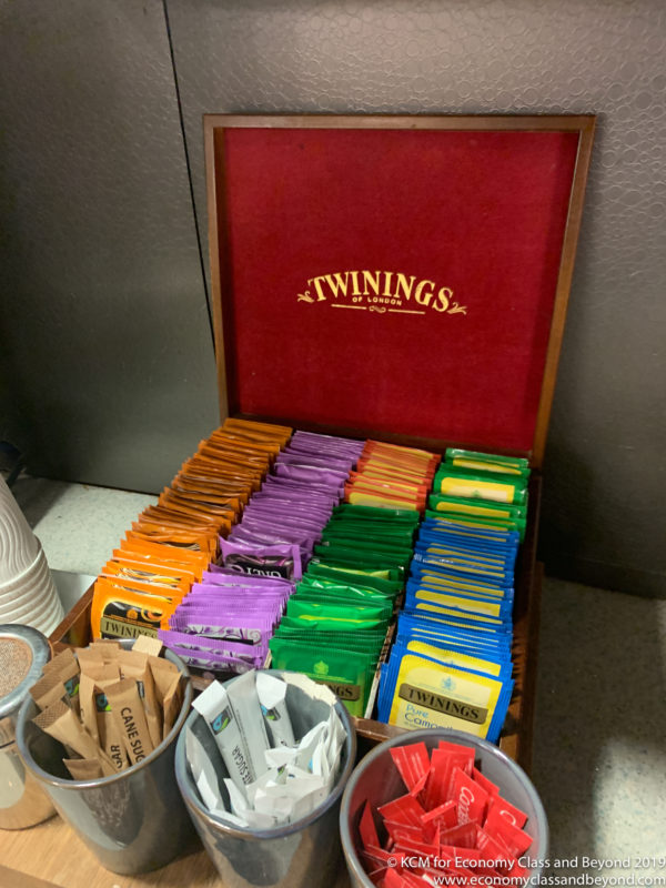 a box of tea bags