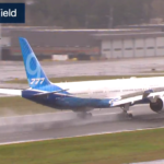 Boeing 777X - 777-9 Landing at Boeing Field - Image, via The Boeing Company Live Stream