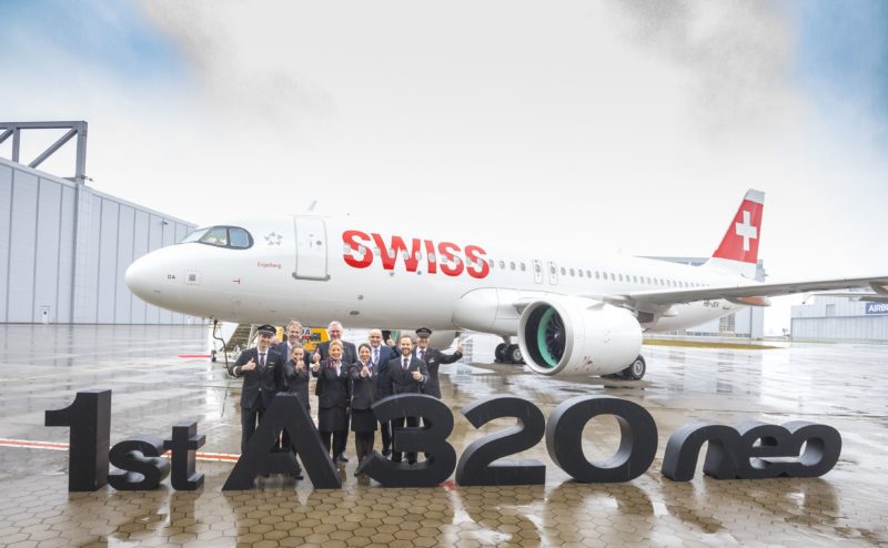 Swiss International Air Lines A320neo group