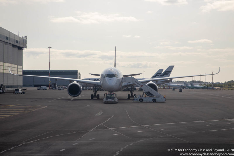 Finnair Airbus A350-900 at Helsinki Vantaa Airport - Image, Economy Class and Beyond