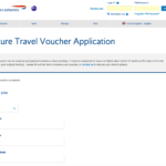 a screenshot of a travel voucher