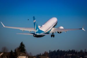 Boeing 737 MAX 7 conducting its first flight - Image, The Boeing Company