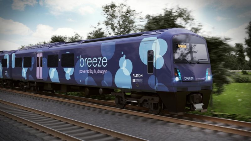 Alstom and Eversholt Rail push forward with their Hydrogen train conversion prog..