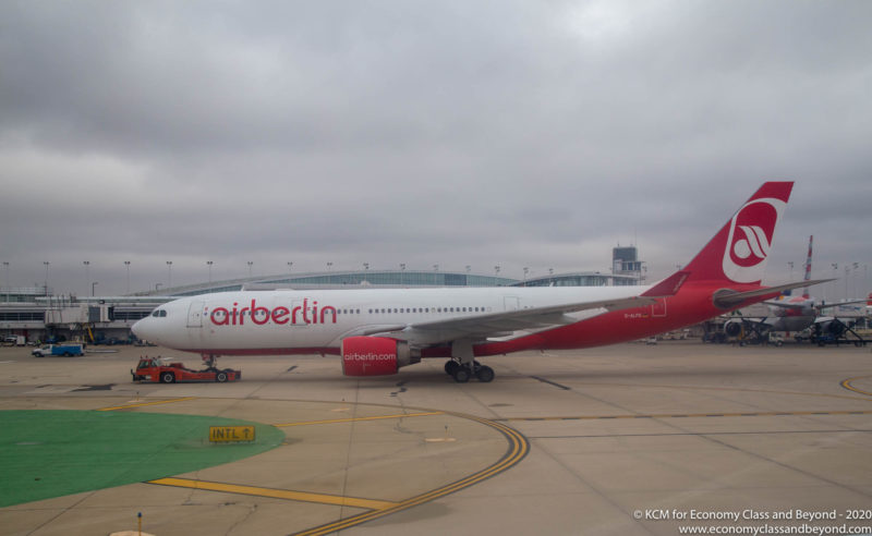 airBerlin Airbus A330-200 at Chicago O'Hare