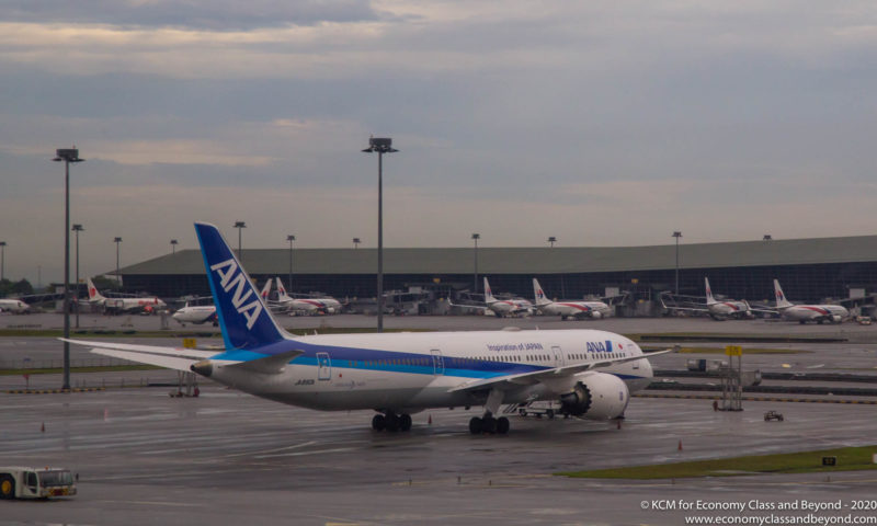 All Nippon Airways Boeing 787-9 at KLIA - Image, Economy Class and Beyond