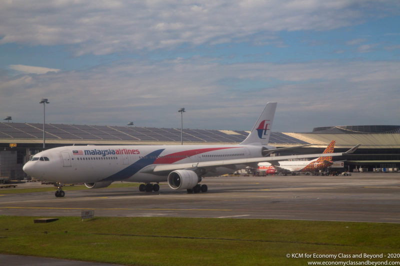 Malaysia airlines Airbus A330-300 at Kuala Lumpur International Airport - Image, Economy Class and Beyond