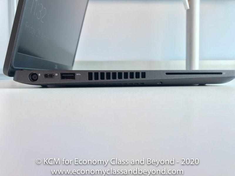 the side of a laptop