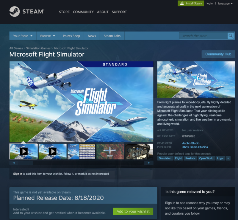 Microsoft Flight Simulator - The next generation of one of the