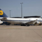 Lufthansa Boeing 747-8i parked at Frankfurt Airport - Image, Economy Class and Beyond