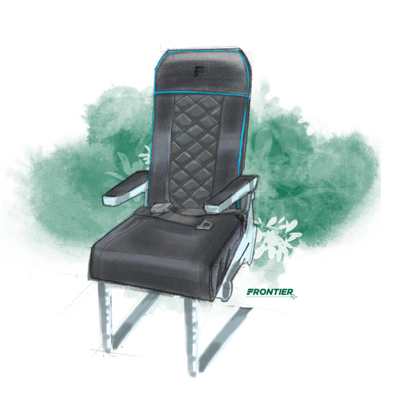 a sketch of a chair