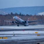 Swiss International Air Lines Boeing 777-300ER taking off from Zurich Airport - Image, Economy Class and Beyond