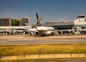 Singaproe Airlines Airbus A380 at Changi Airport - Image, Economy Class and Beyond