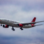 Virgin Atlantic Airbus A330-300 arriving into London Heathrow - Image, Economy Class and Beyond