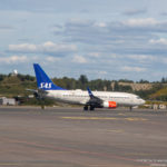 Scandinavian Airlines Boeing 737-700 at Oslo Airport - Image Economy Class and Beyond