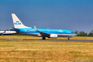 KLM Boeing 737-800 taking off from Dublin Airport - Image, Economy Class and Beyond