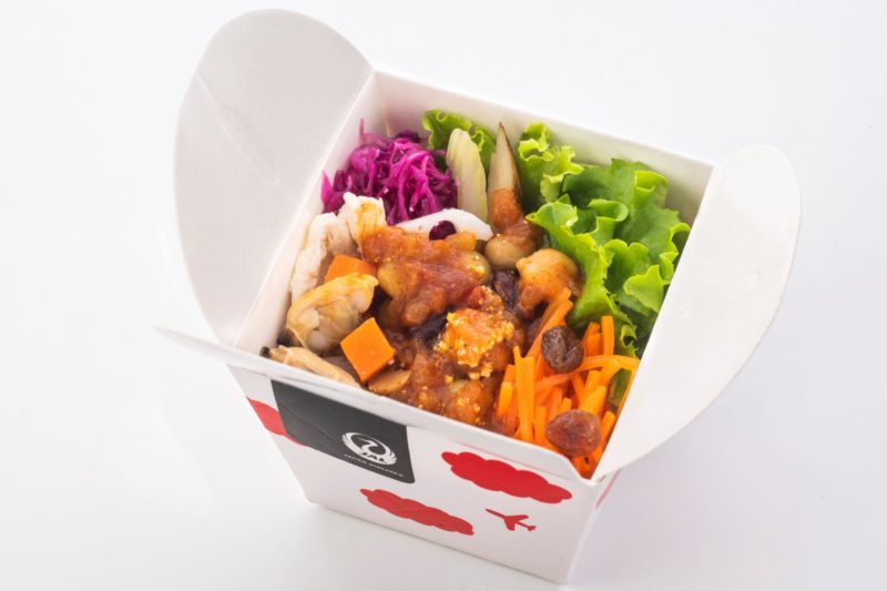 a box of food with a lid