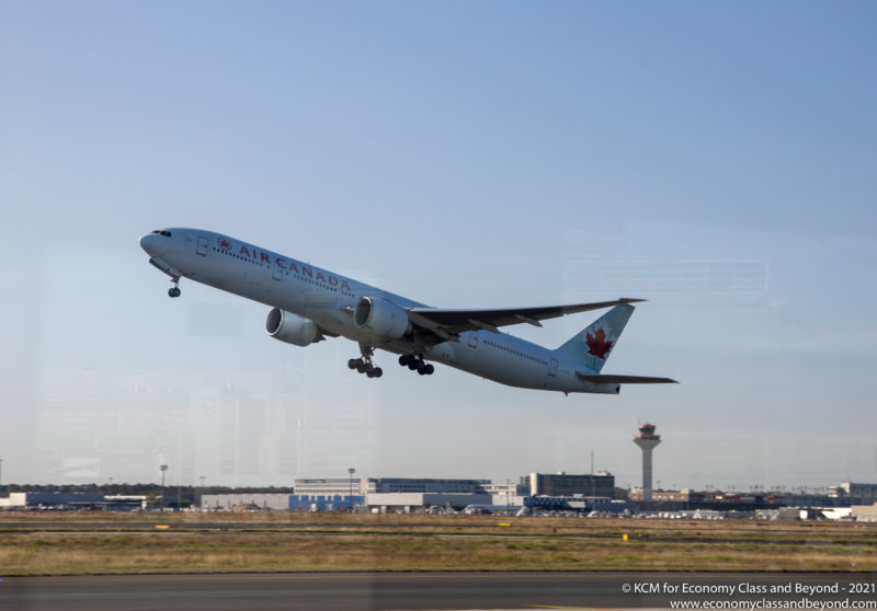 Air Canada Boeing 777-300ER departing Frankfurt Airport - Image, Economy Class and Beyond