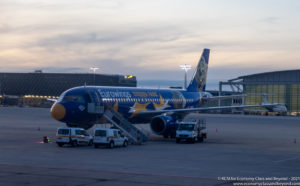 Eurowings Airbus A320 at Stuttgart Airport - Europa Park