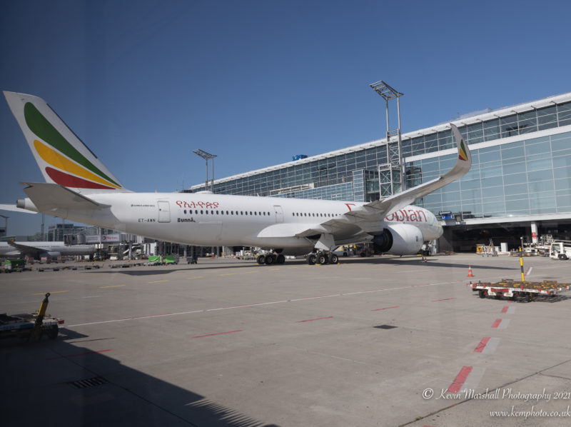 Ethiopian Airlines Airbus A350-900 at Frankfurt Airport - Image, Economy Class and Beyond