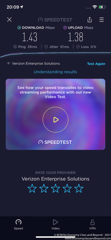 a screenshot of a video test
