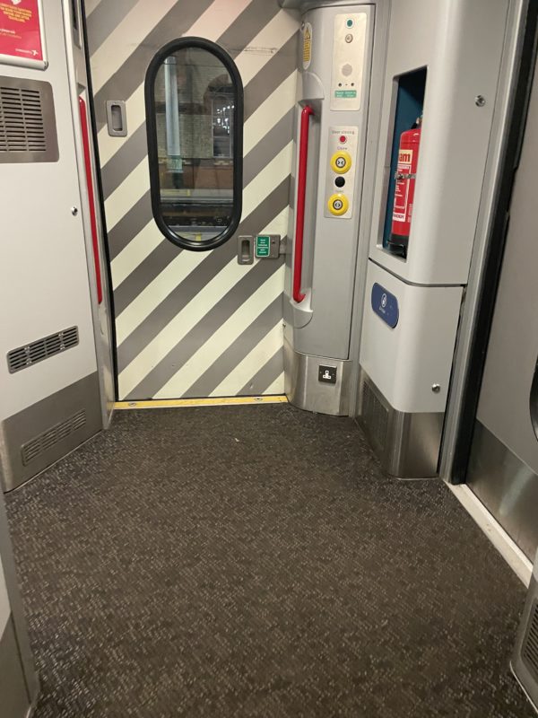 a door of a train